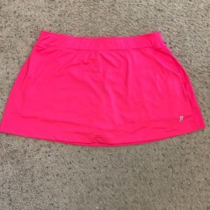 Neon pink Prince skort
